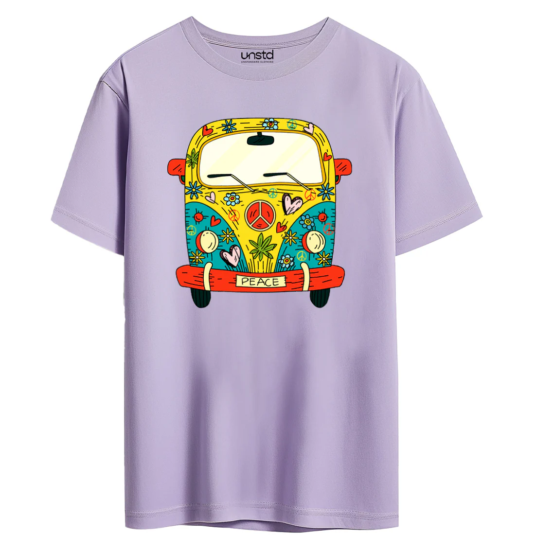 Hippie Van Plus Size T-Shirt - Image 4