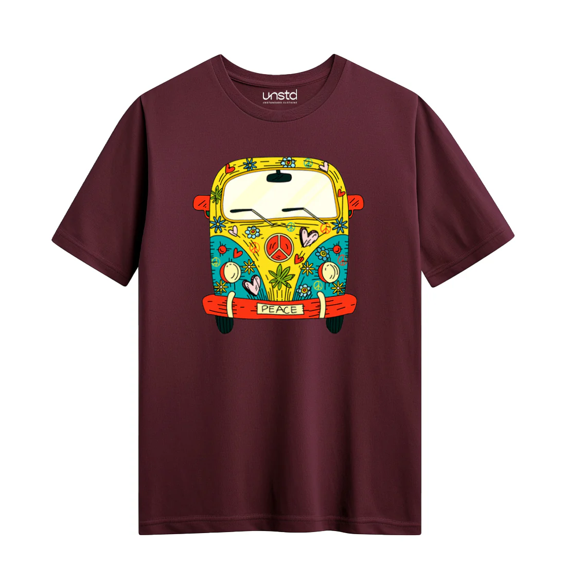 Hippie Van Plus Size T-Shirt - Image 5