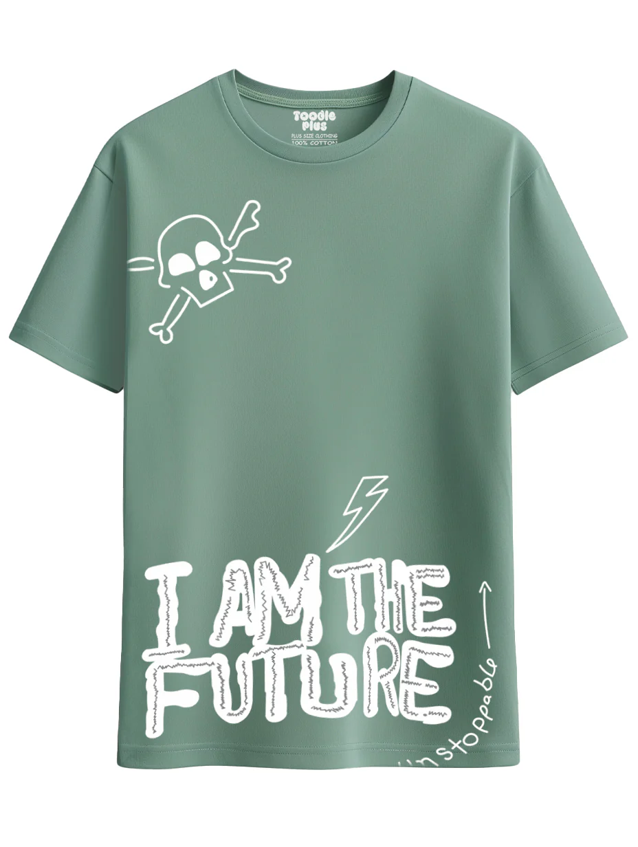 I am the Future Plus Size T-shirt - Image 3