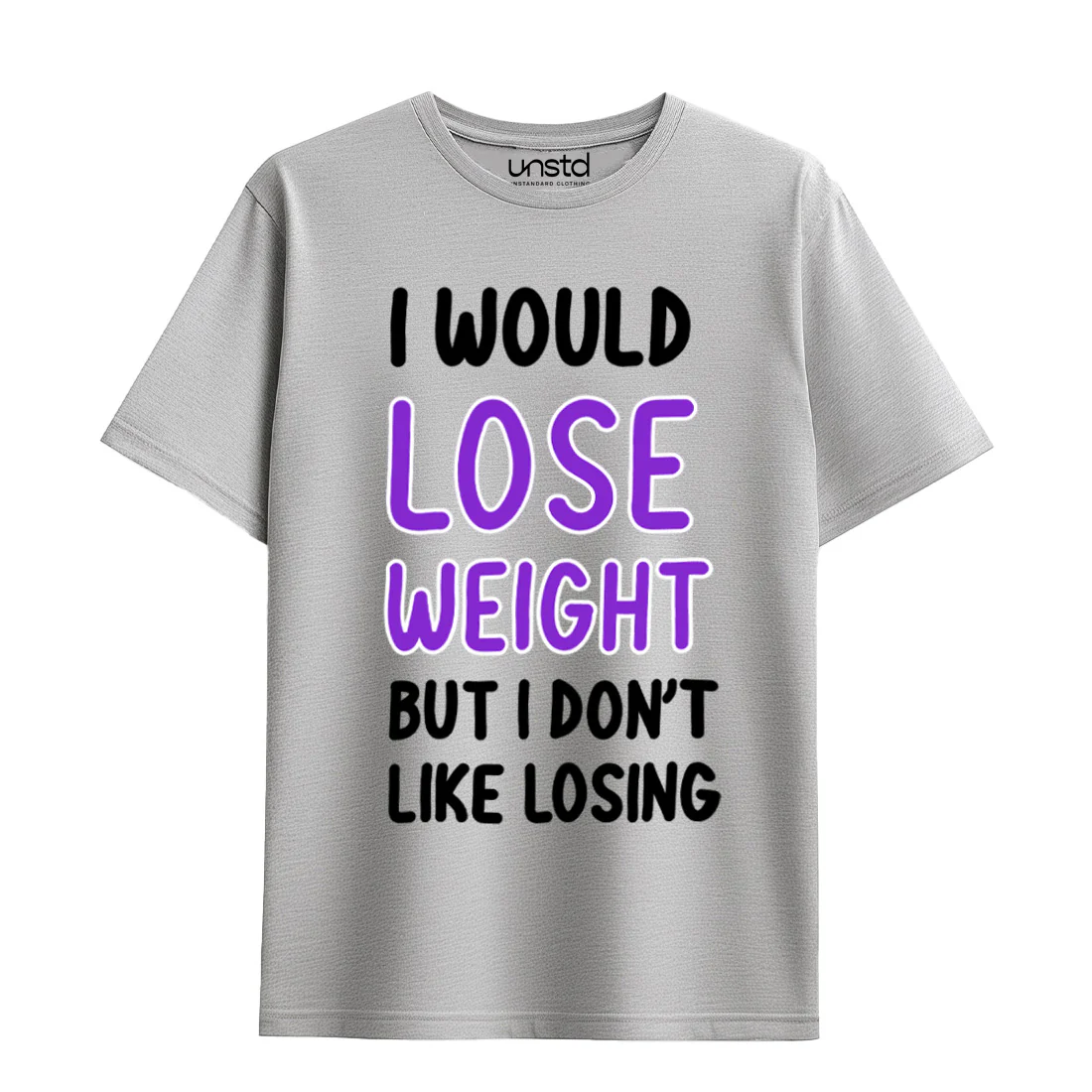I Would Loose Weight But I Don't Loosing Plus Size T-Shirt - Image 3