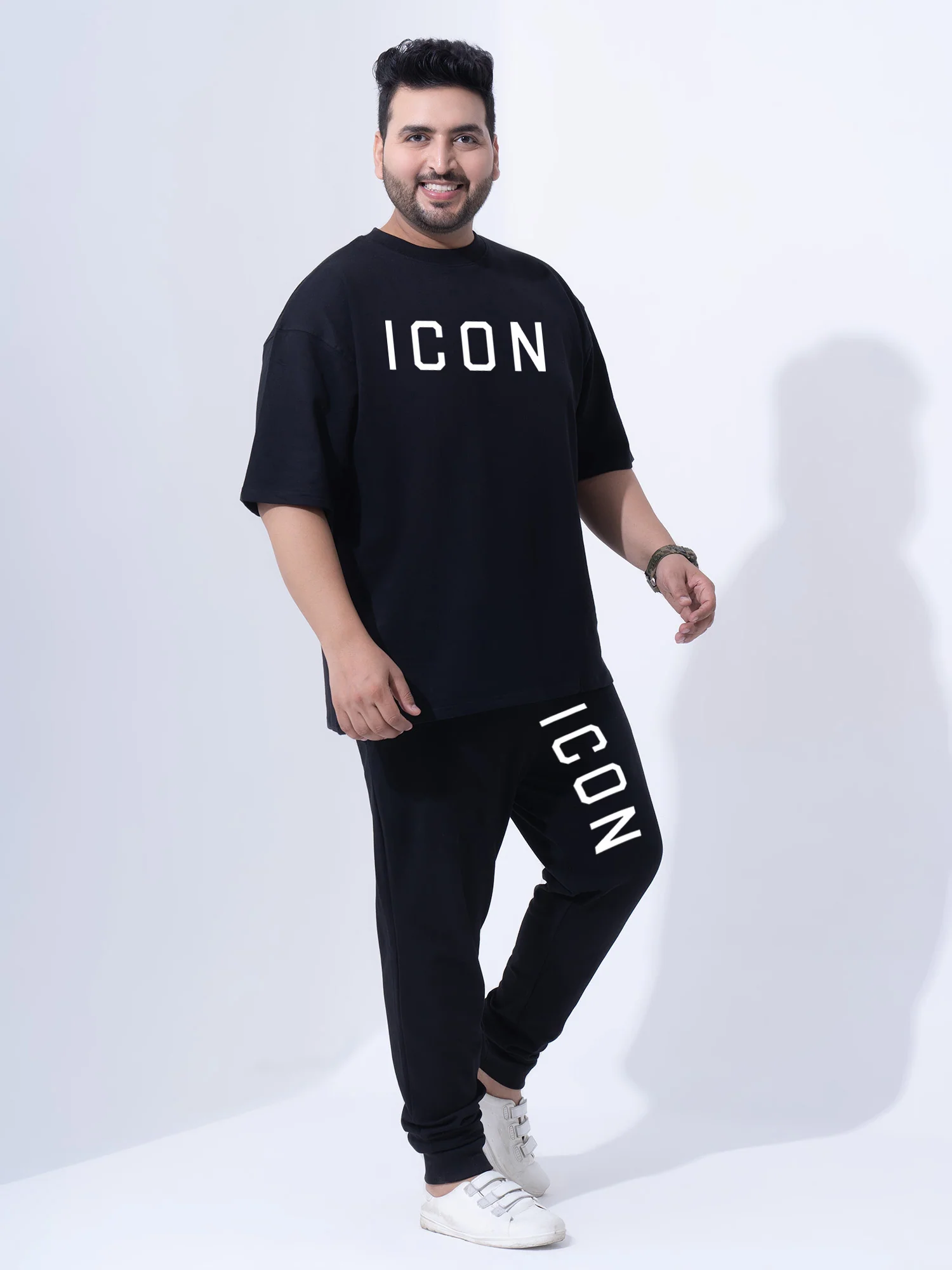 Icon Black Co-ord Set (Jogger) - Image 4