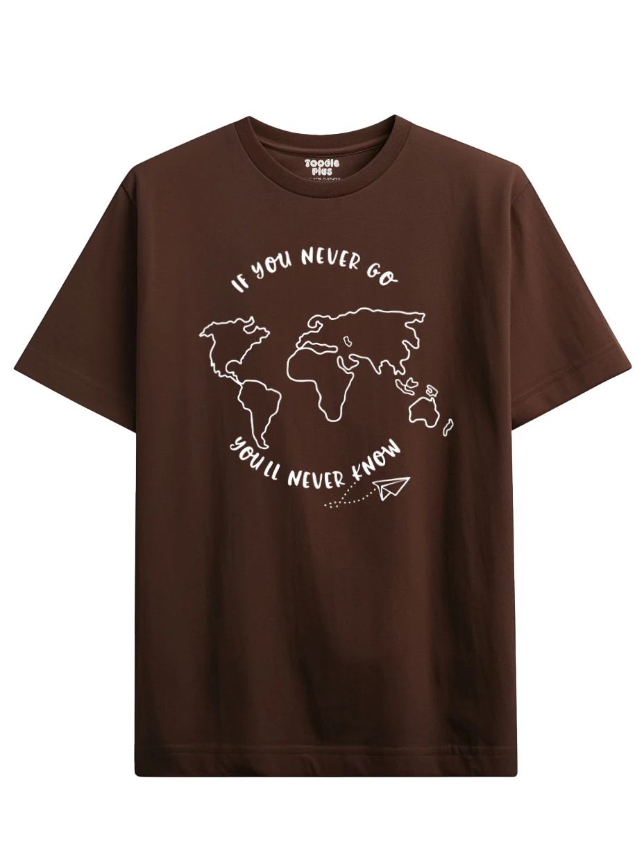 If you never go you'll never know Plus Size T-Shirt - Image 5