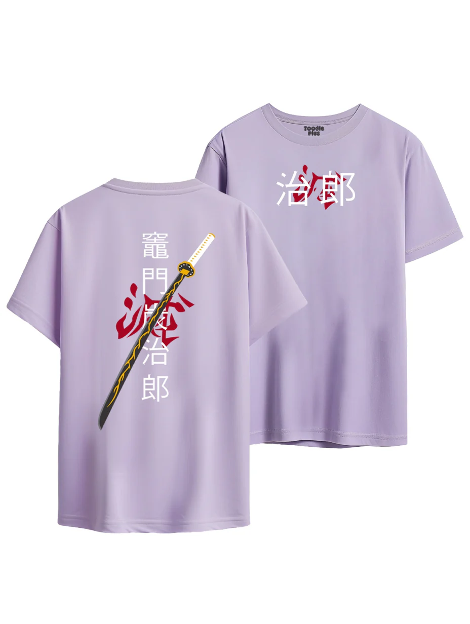 Japanese Sword Plus Size T-shirt - Image 6