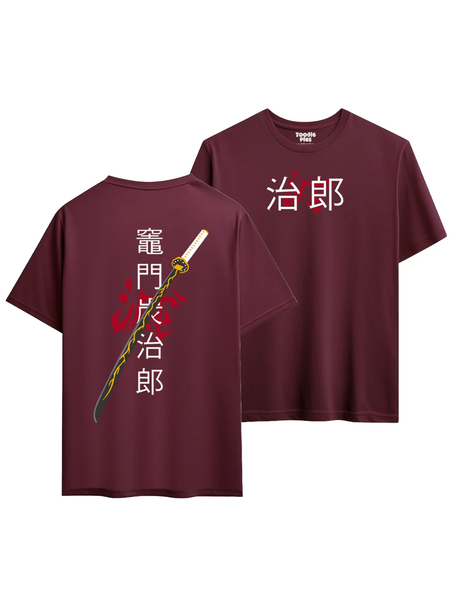 Japanese Sword Plus Size T-shirt - Image 7