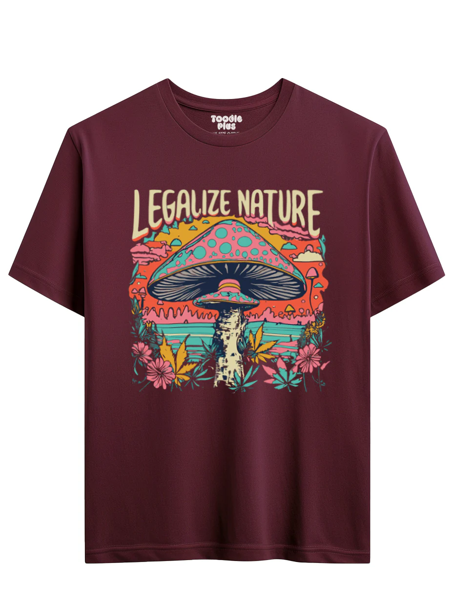 Legalize Nature Plus Size T-Shirt - Image 4