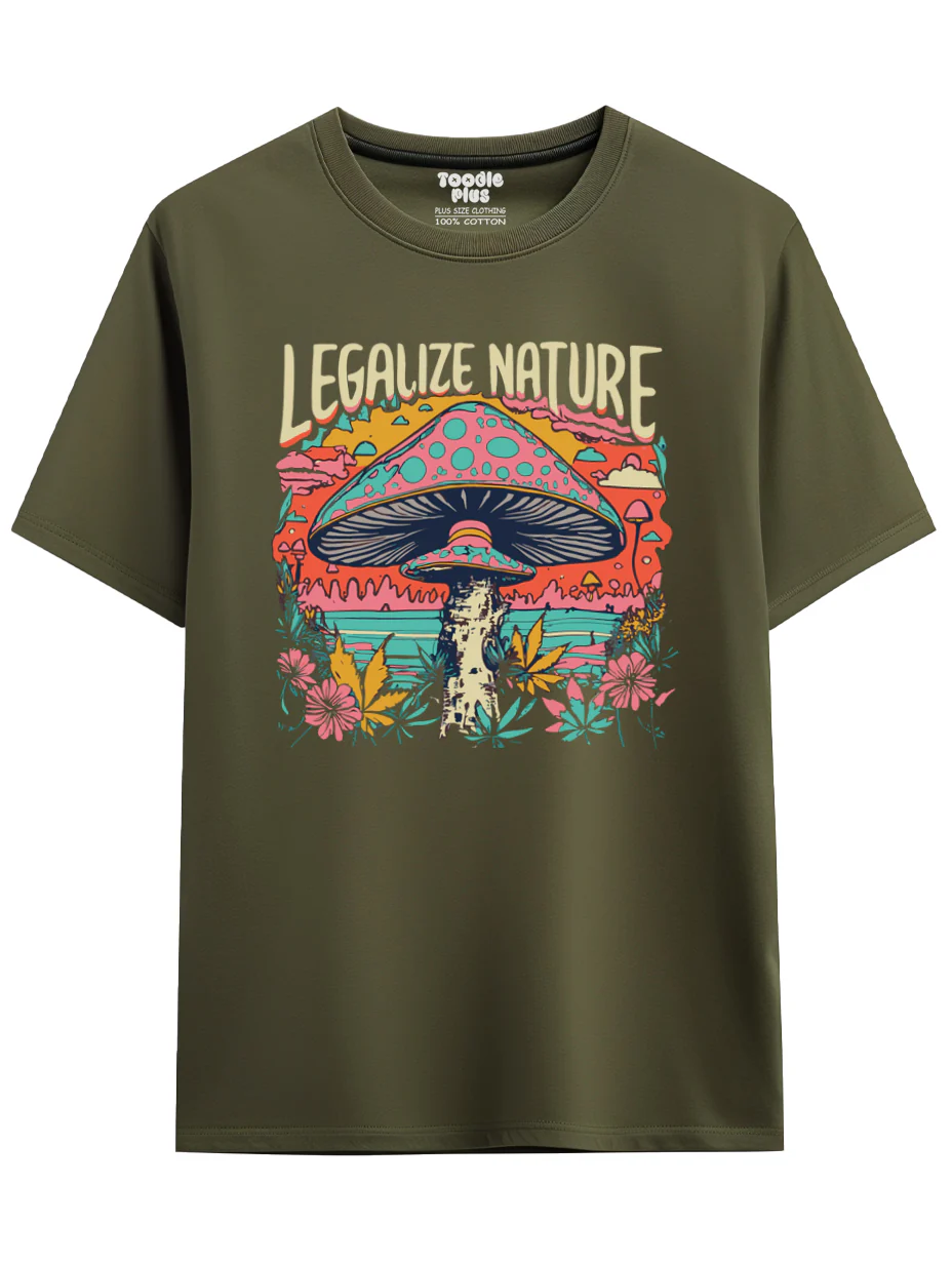 Legalize Nature Plus Size T-Shirt - Image 7