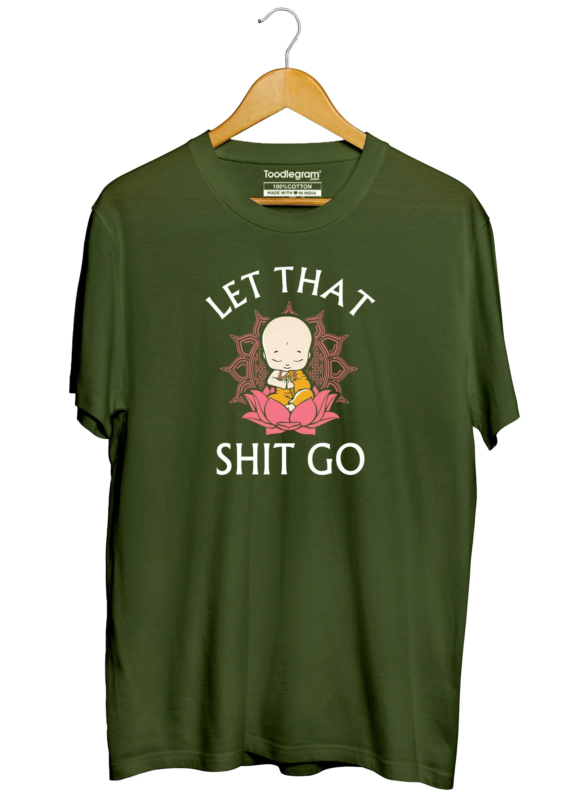 Let That Shit Go Men's T-Shirt - Image 3