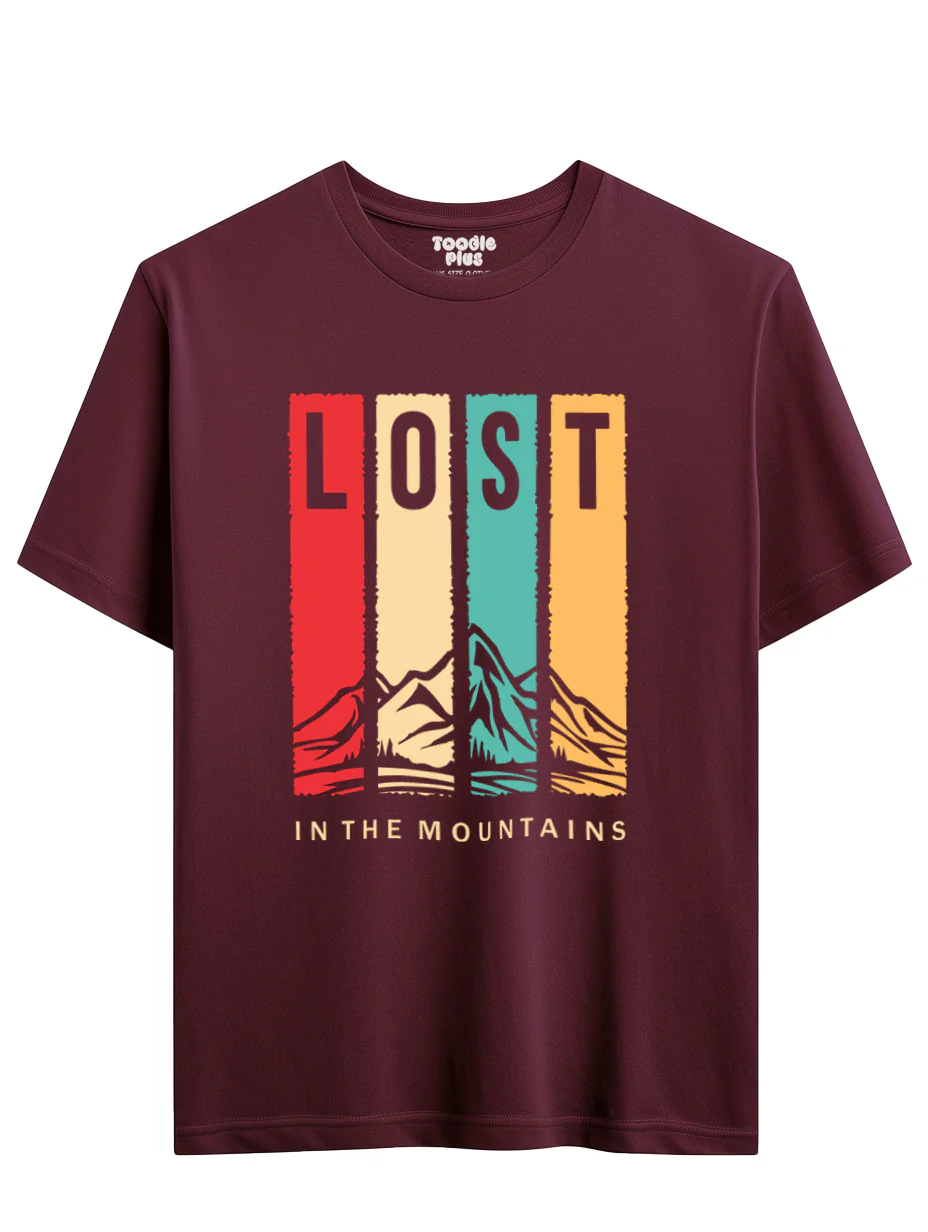 Lost in the mountains Plus Size T-Shirt - Image 3