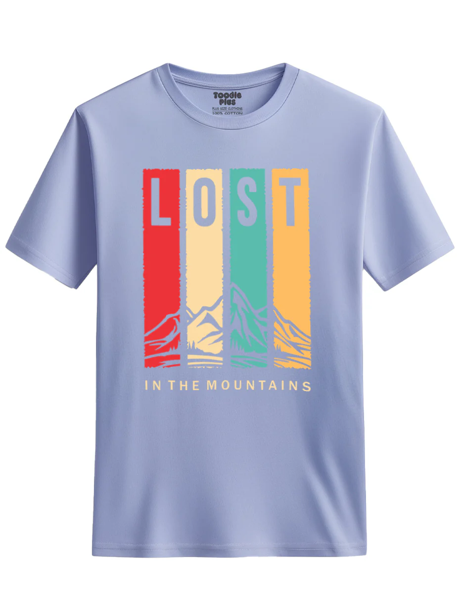 Lost in the mountains Plus Size T-Shirt - Image 7