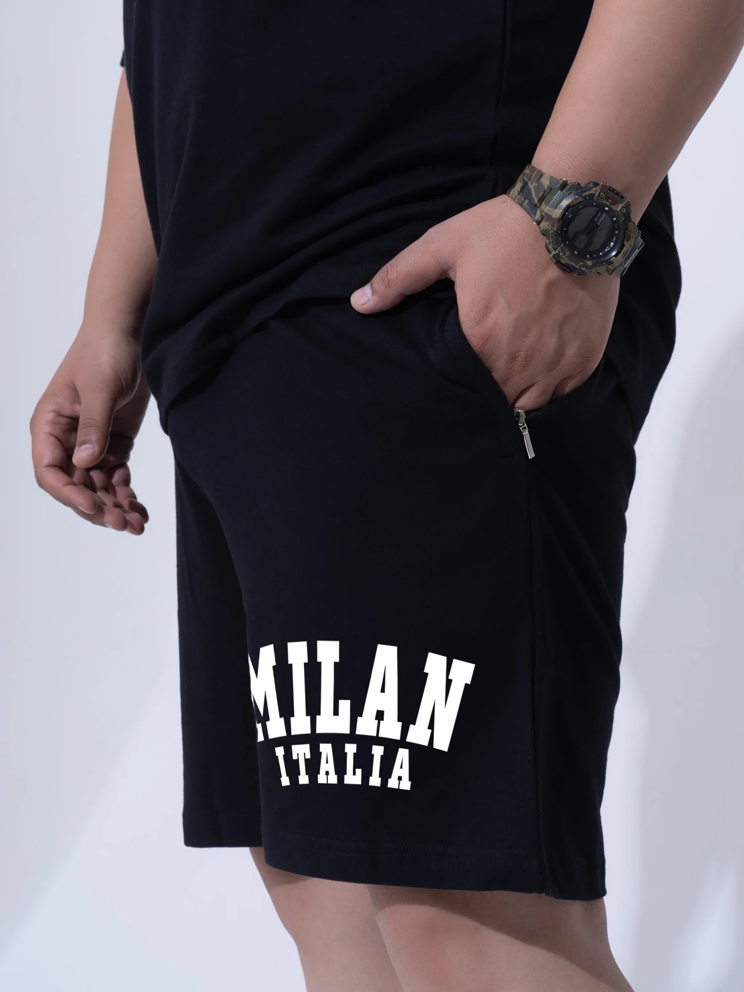 Milan Plus Size Co-ord Set (shorts) - Image 3