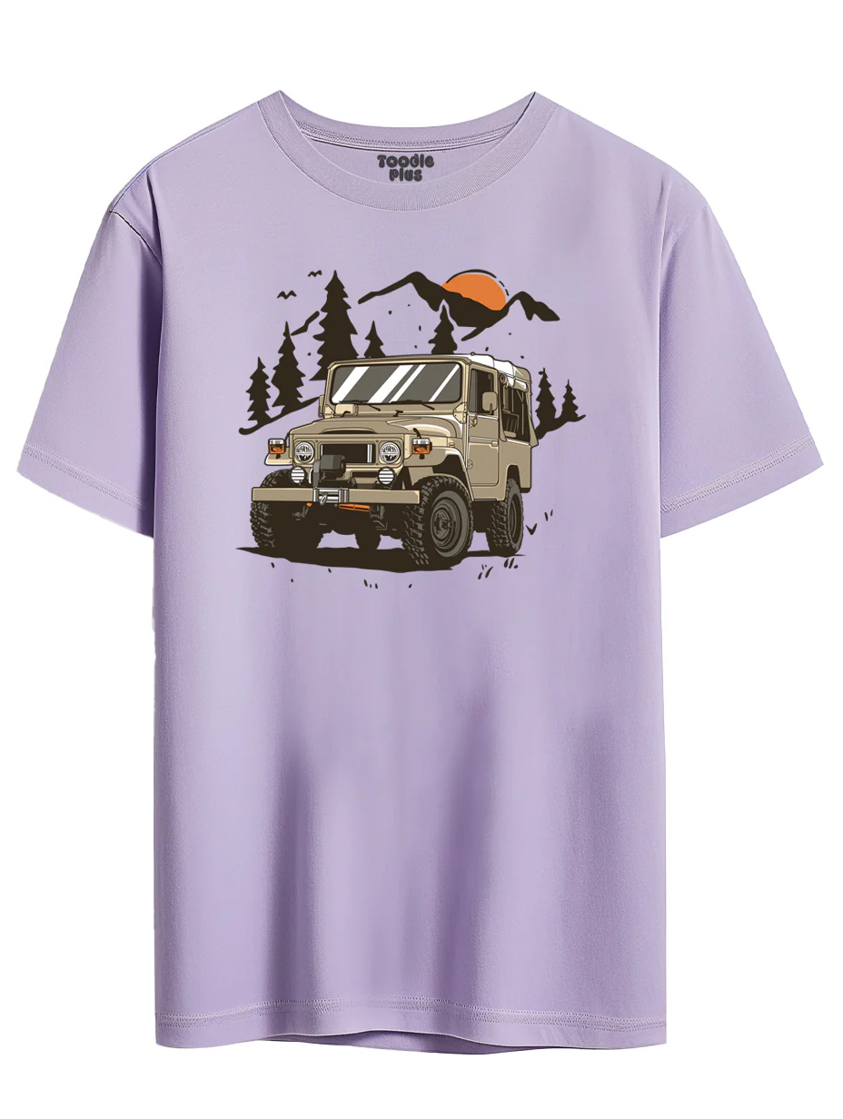 Mountain Jeep Plus Size T-Shirt - Image 2