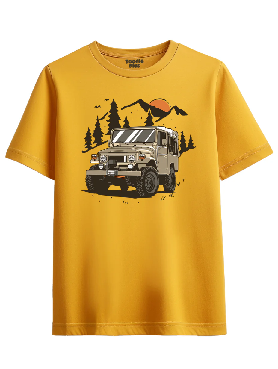 Mountain Jeep Plus Size T-Shirt - Image 6