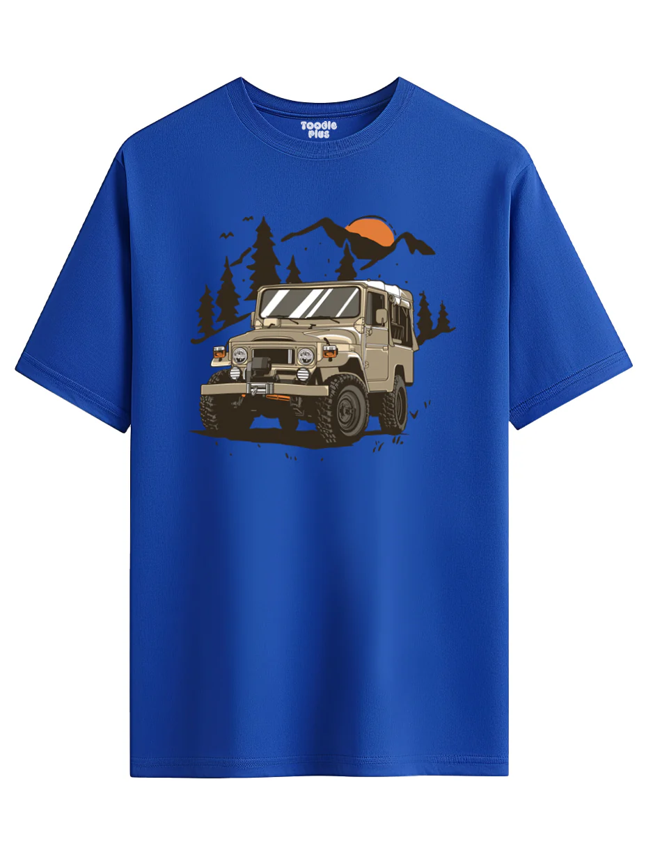 Mountain Jeep Plus Size T-Shirt - Image 8