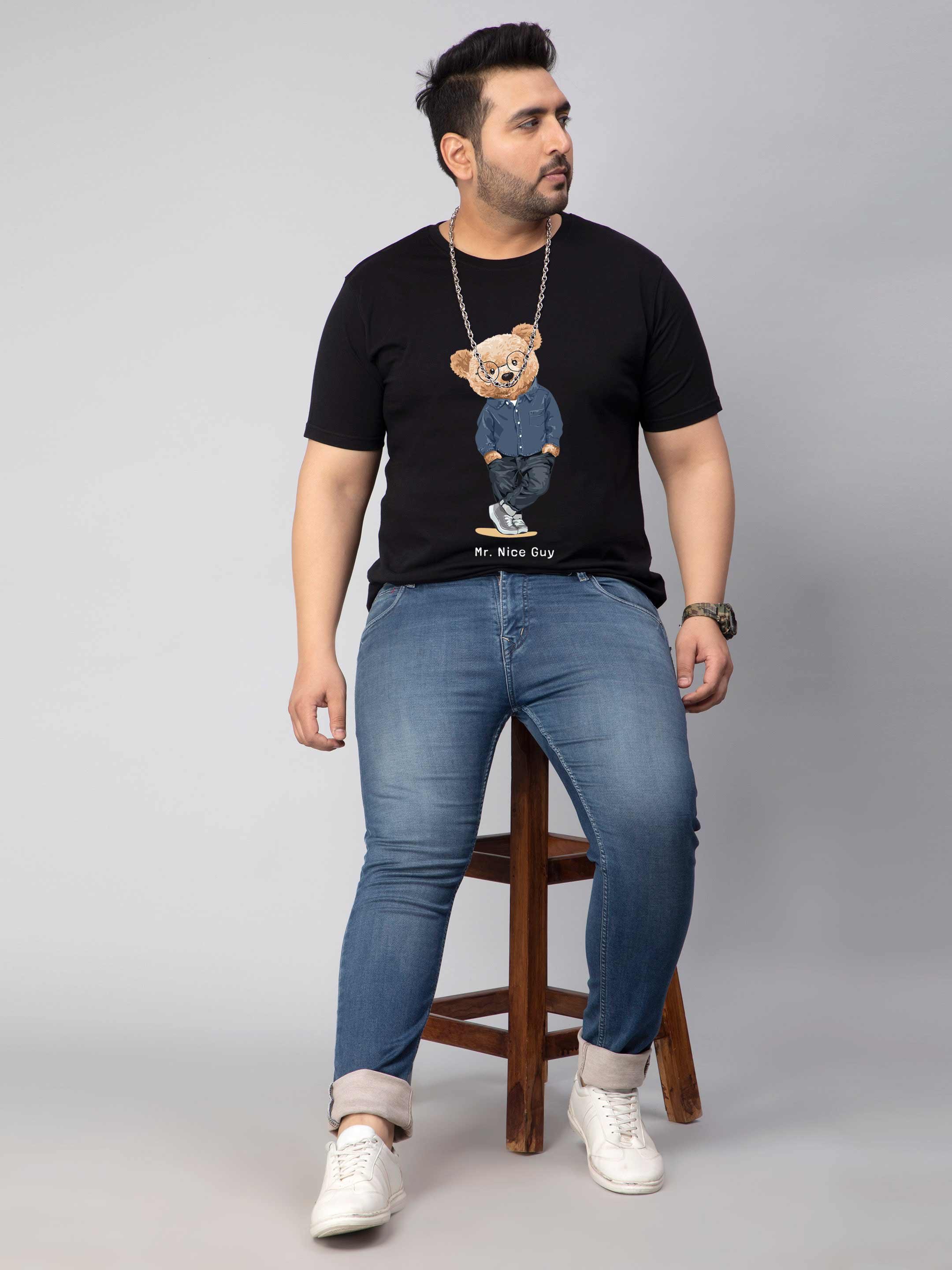 Nice Bear Plus Size T-Shirt - Image 8