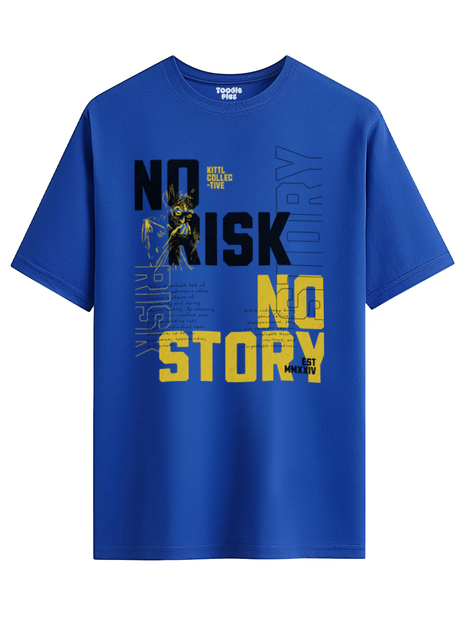 No risk No story Plus Size T-Shirt - Image 5