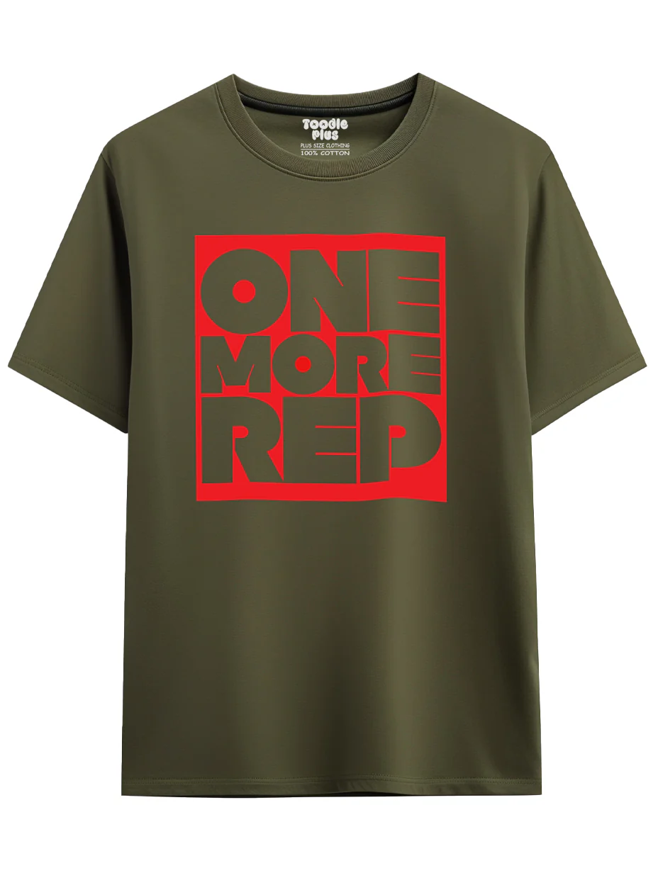 One More Rep Gym T-Shirt - Image 3