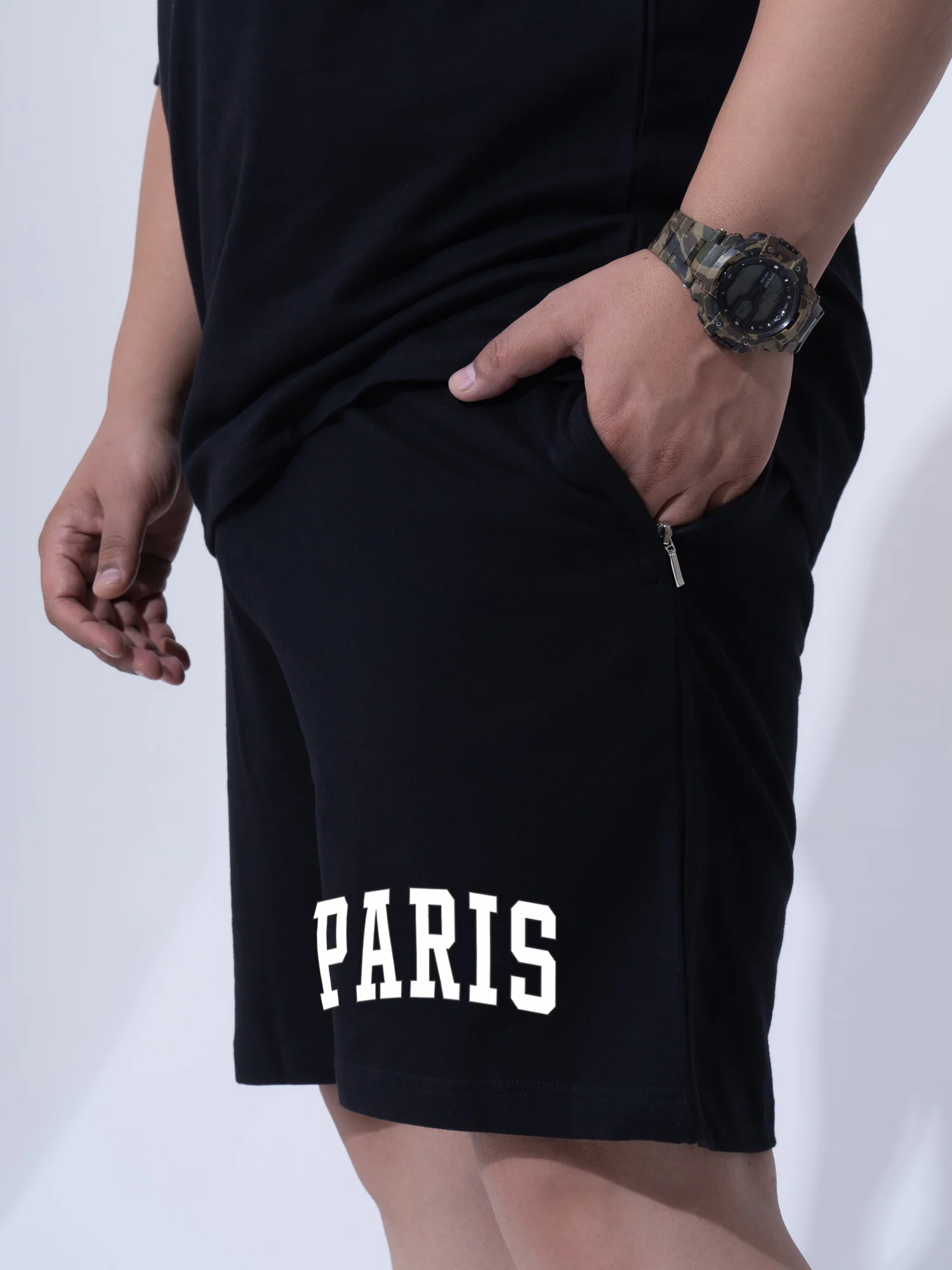 Paris Plus Size Co-ord Set (shorts) - Image 3