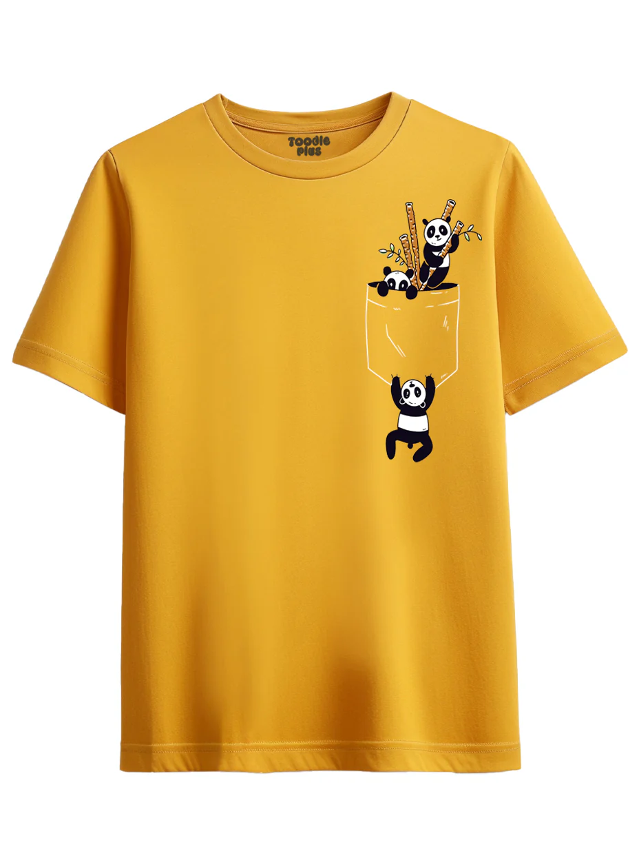 Pocket Pandas Plus Size T-Shirt - Image 8