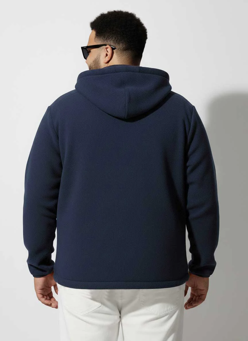 Polar Fleece Heavy Weight Plus size Zipper hoodie - Image 5
