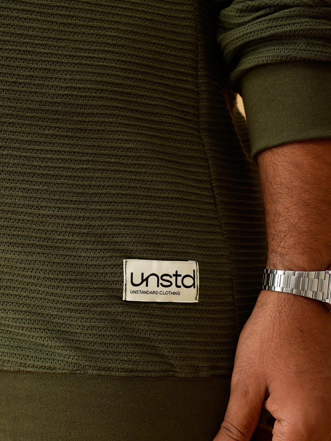 Premium Interlock Textured Sweatshirt - Image 6