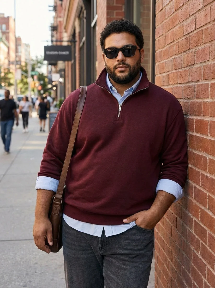 Premium Quarter-Zip Sweatshirt - Image 17
