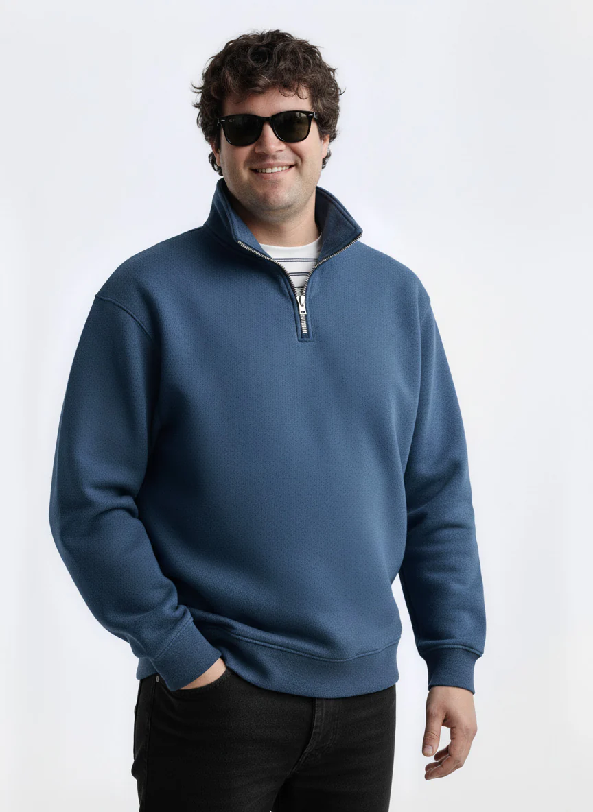 Premium Quarter-Zip Sweatshirt - Image 4