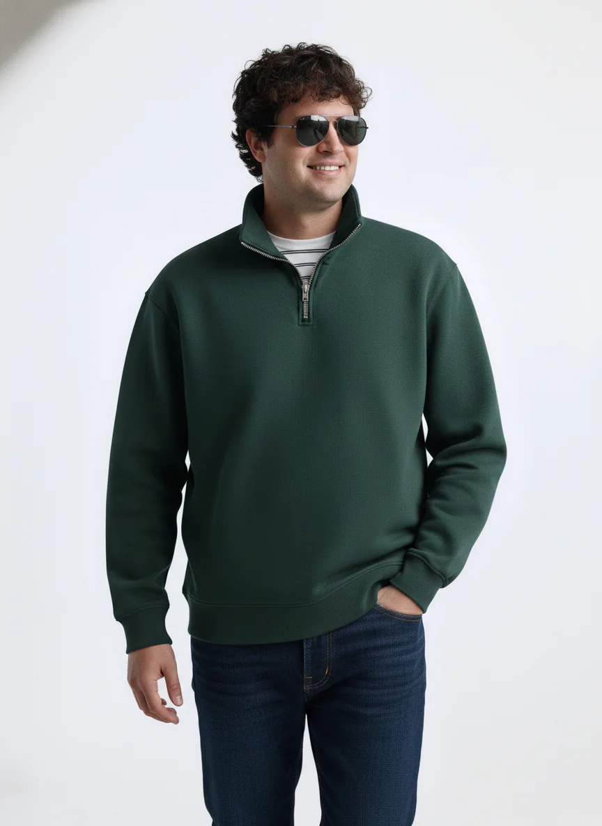 Premium Quarter-Zip Sweatshirt - Image 9