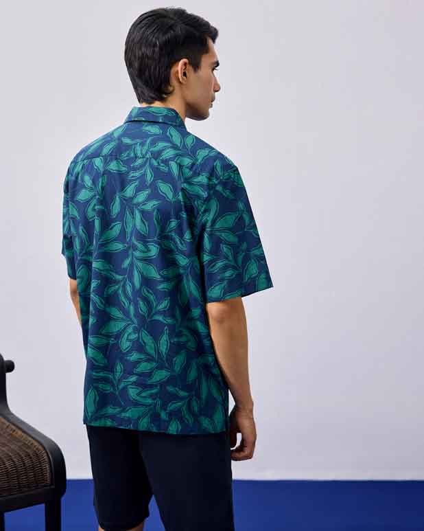 Printed Half Sleeve Plus Size Shirt - Image 5