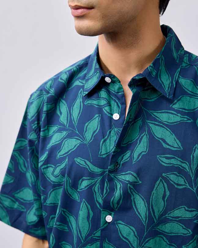 Printed Half Sleeve Plus Size Shirt - Image 6