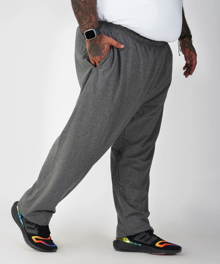 Pure Cotton Comfort  Plus Size Pyjamas Grey - Image 3