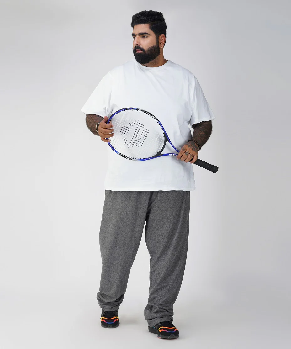 Pure Cotton Comfort  Plus Size Pyjamas Grey - Image 6