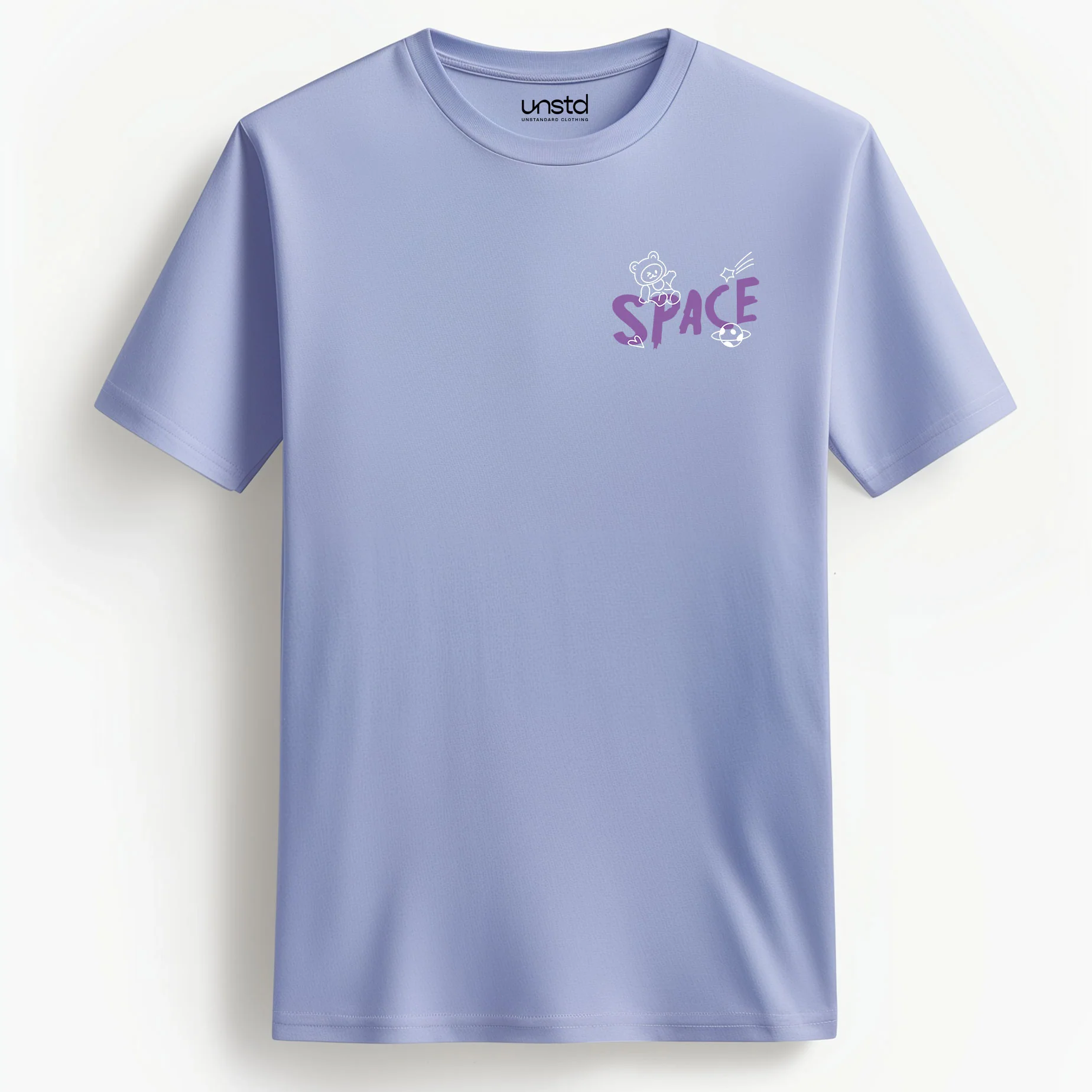 Purple Space Plus Size T-shirt - Image 6