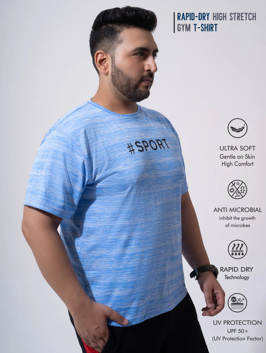 Rapid-Dry High Stretch Gym T-shirt - Image 7
