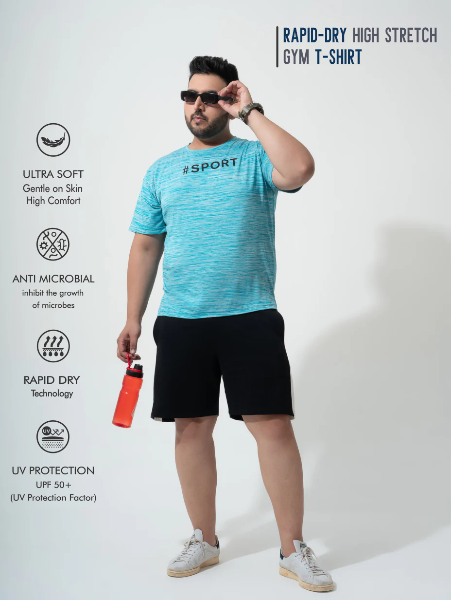Rapid-Dry High Stretch Gym T-shirt - Image 5