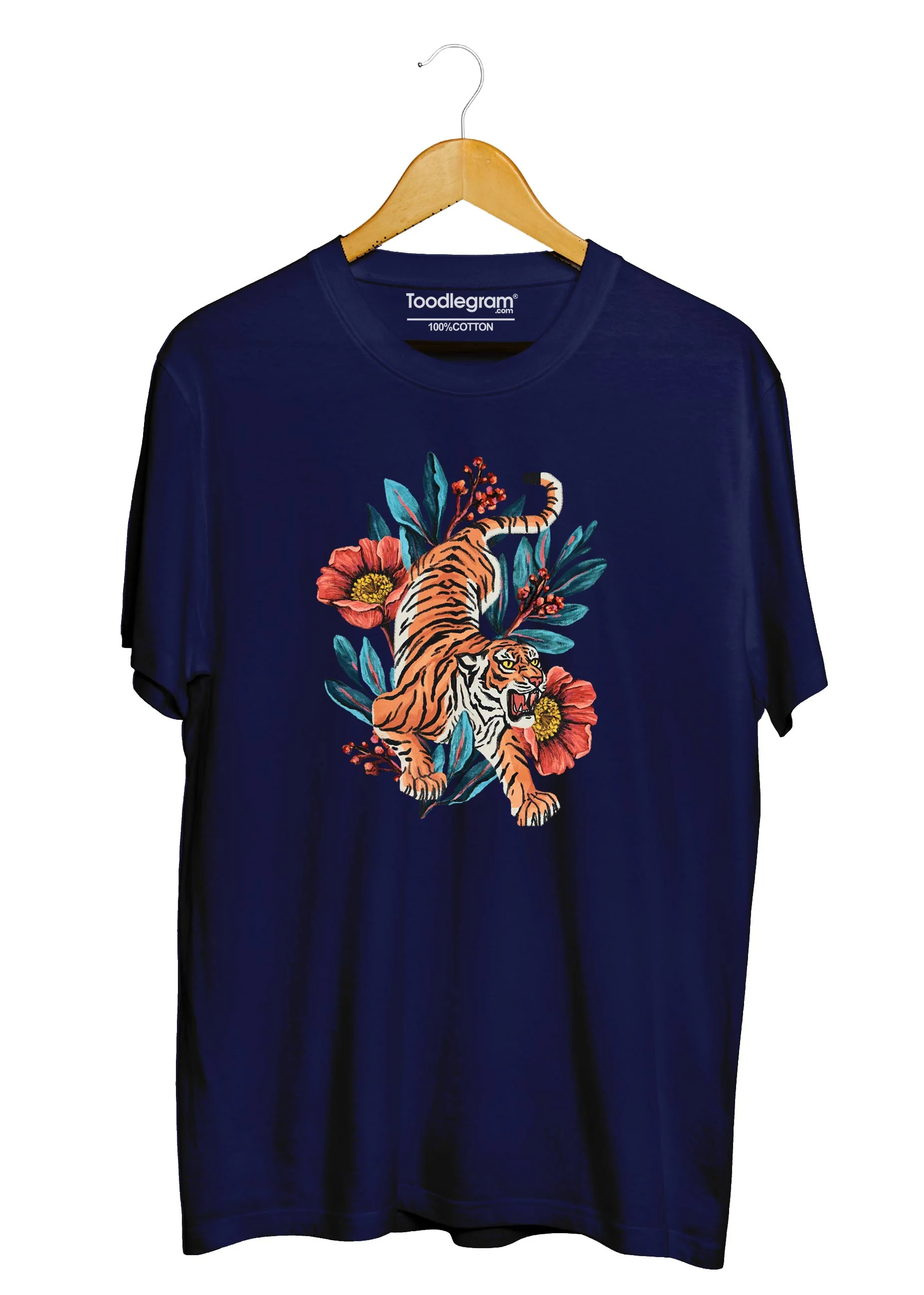 Roaring Tiger Plus Size T-Shirt - Image 3