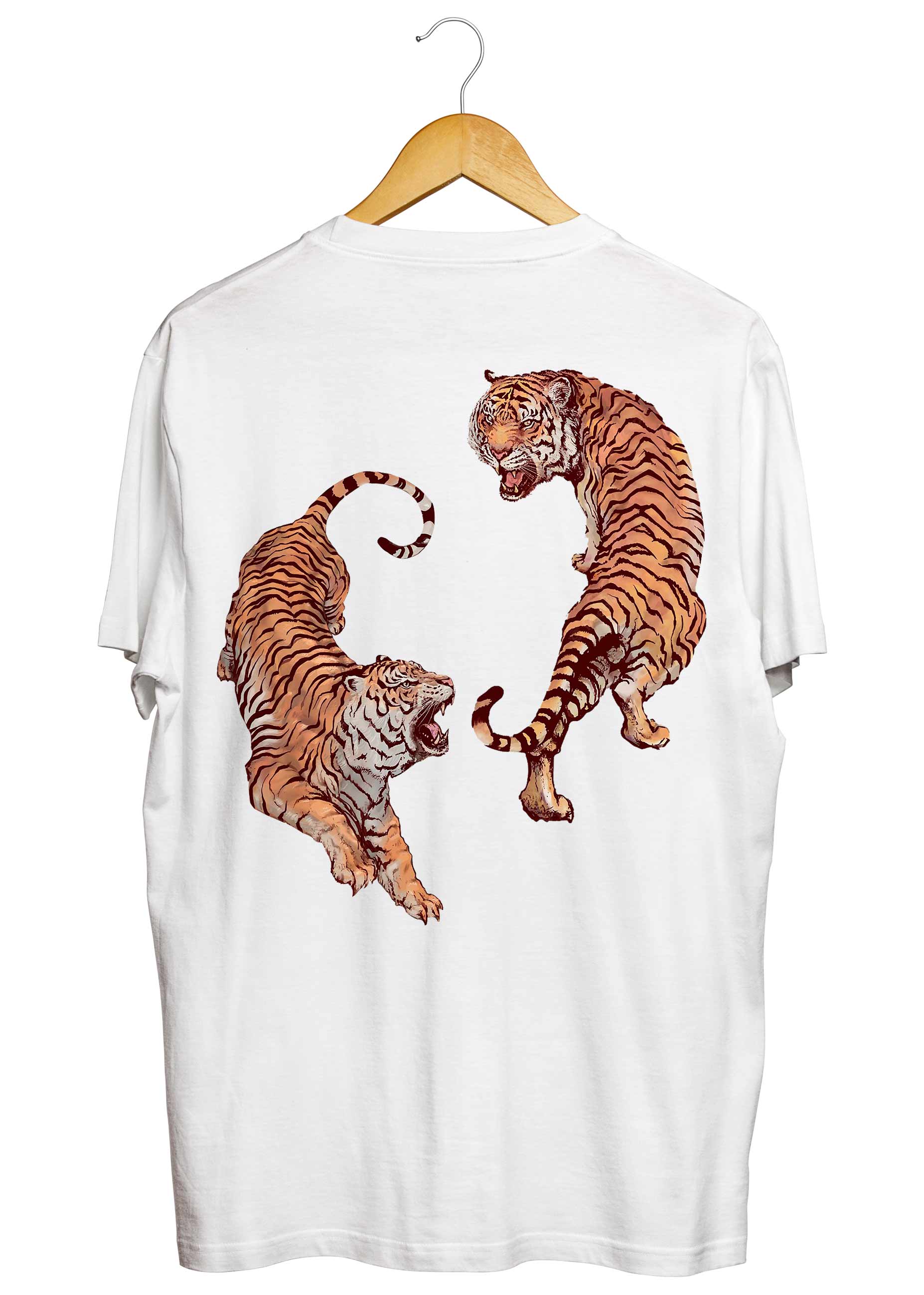 Roaring Tiger Plus Size T-Shirt - Image 6