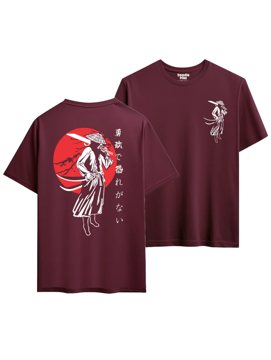 Samurai Warrior Plus Size T-shirt - Image 4