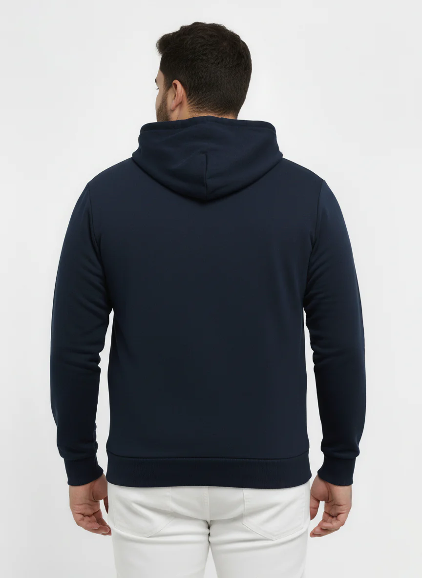 Solid Plus Size Hoodie - Image 12