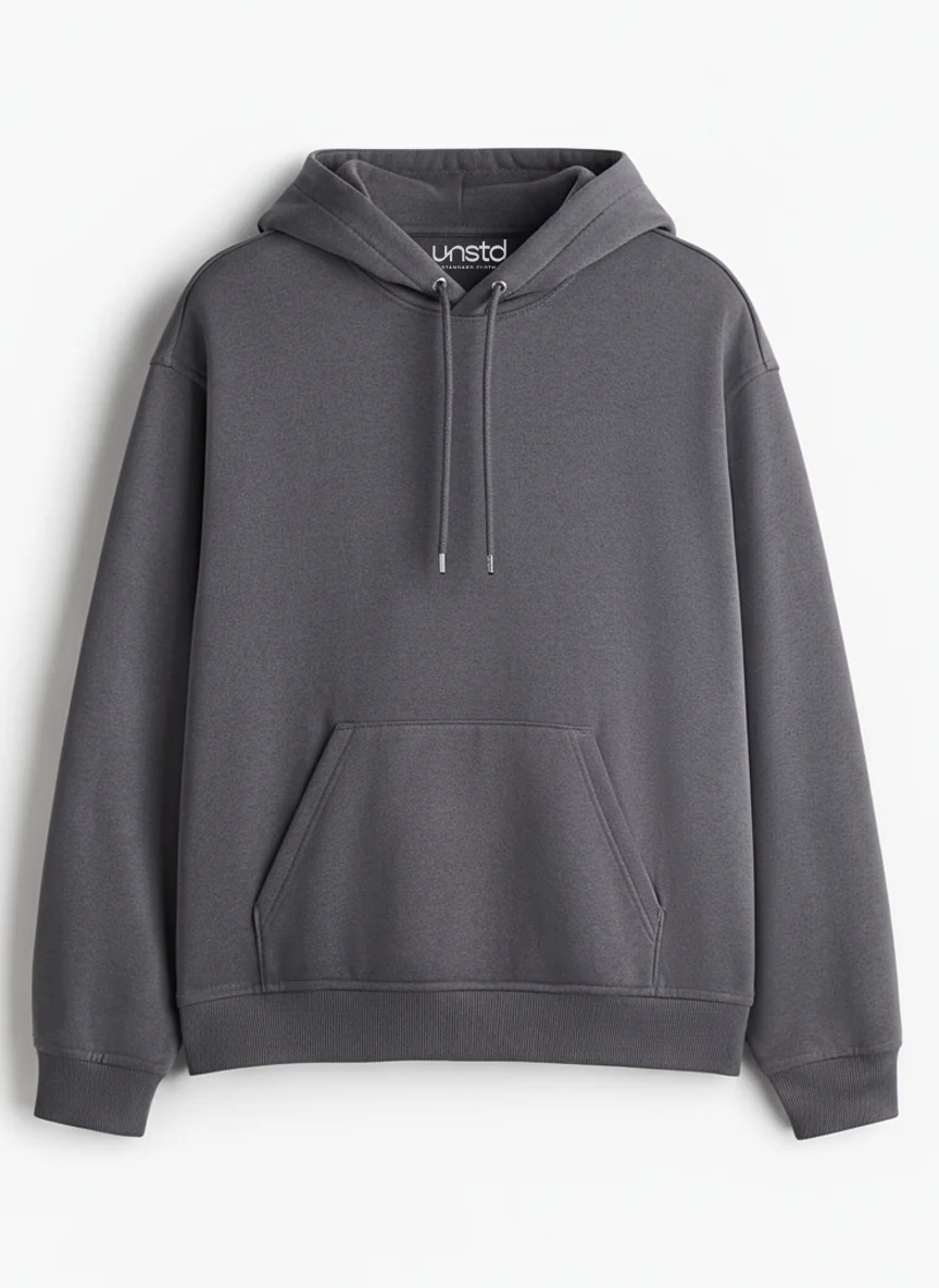 Solid Plus Size Hoodie - Image 27