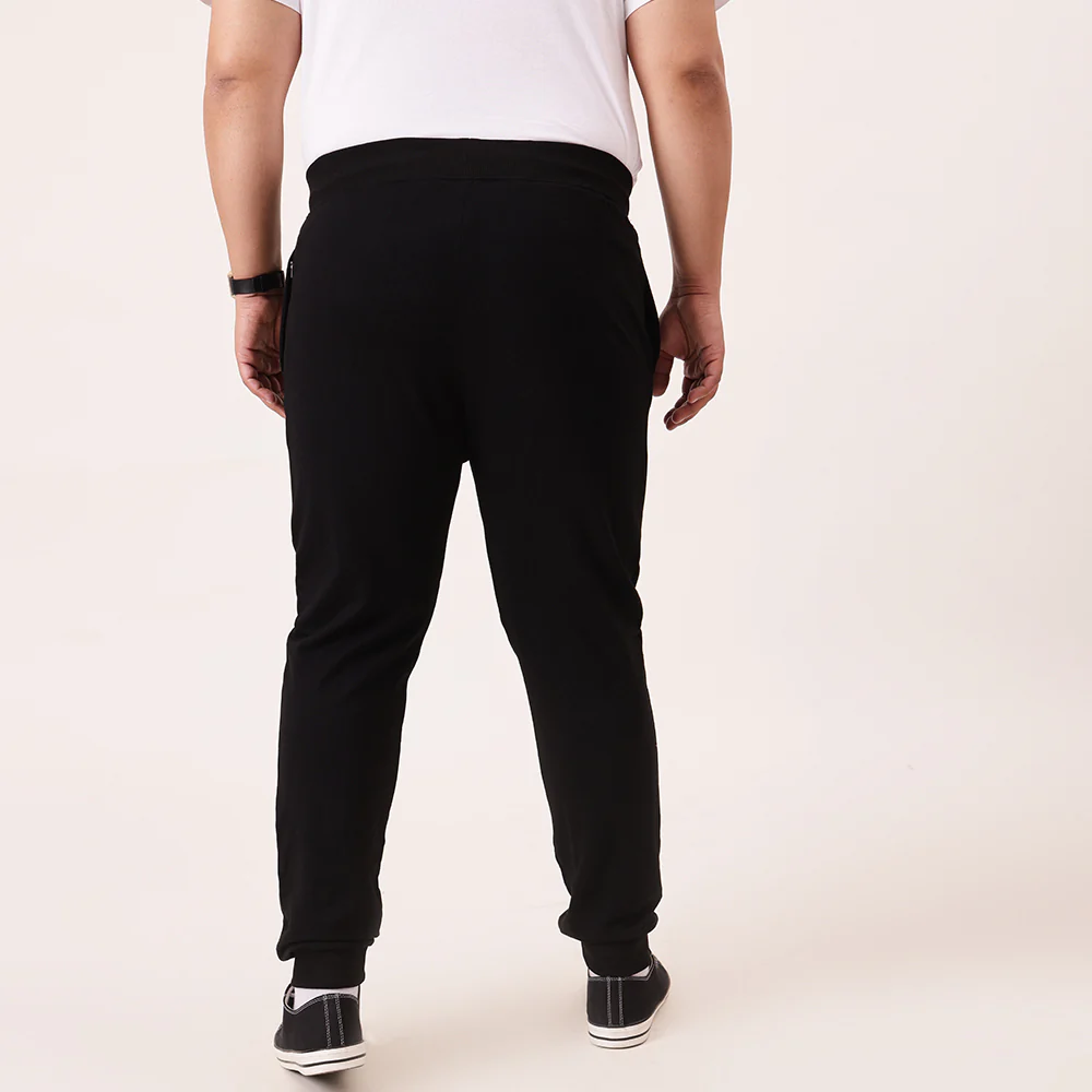 Solid Plus Size Jogger - Image 5