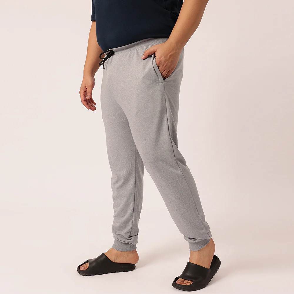 Solid Plus Size Jogger - Image 15