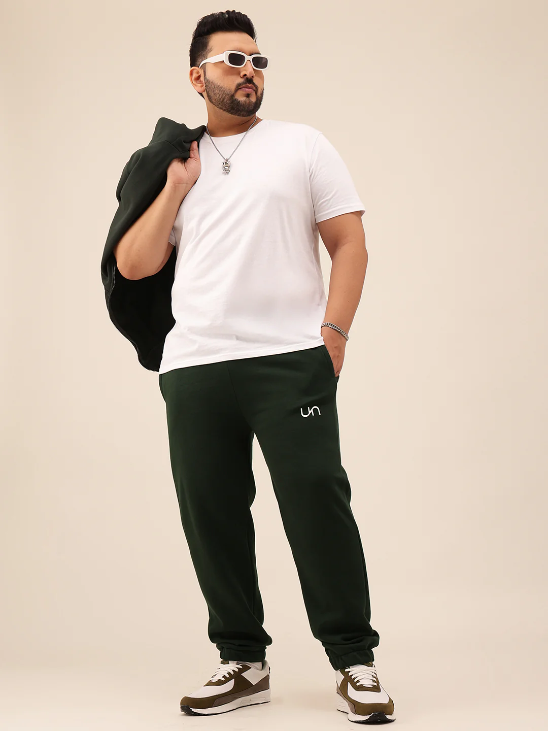 Solid SweatPants Relaxed Fit - Image 18