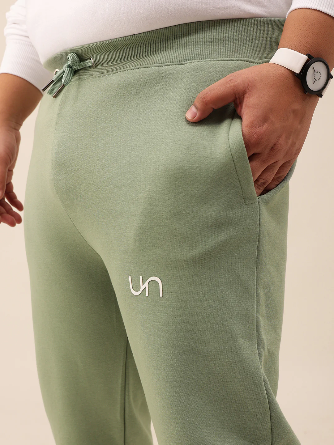Solid SweatPants Relaxed Fit - Image 5