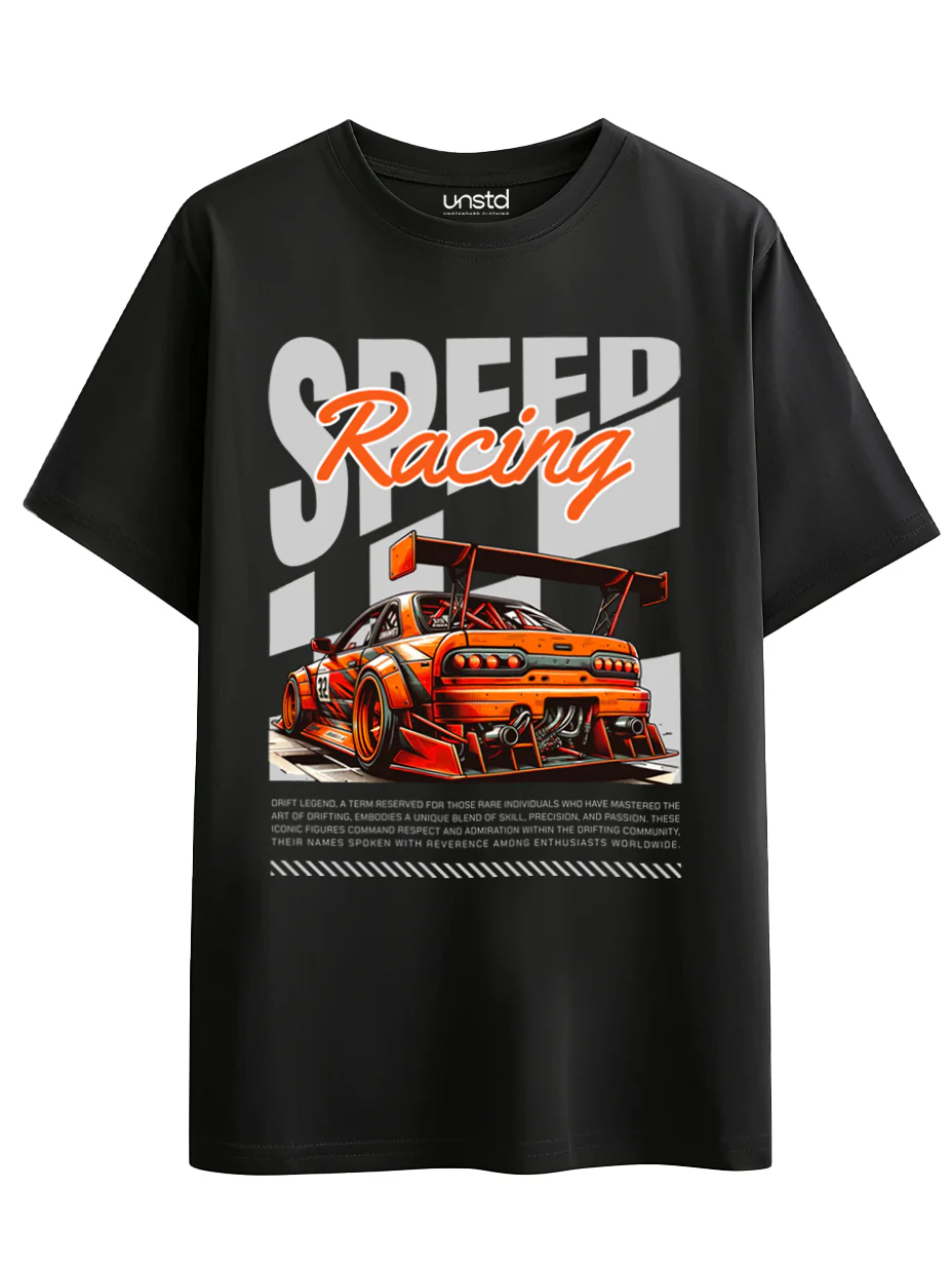 Speed Racing Plus Size T-Shirt - Image 2