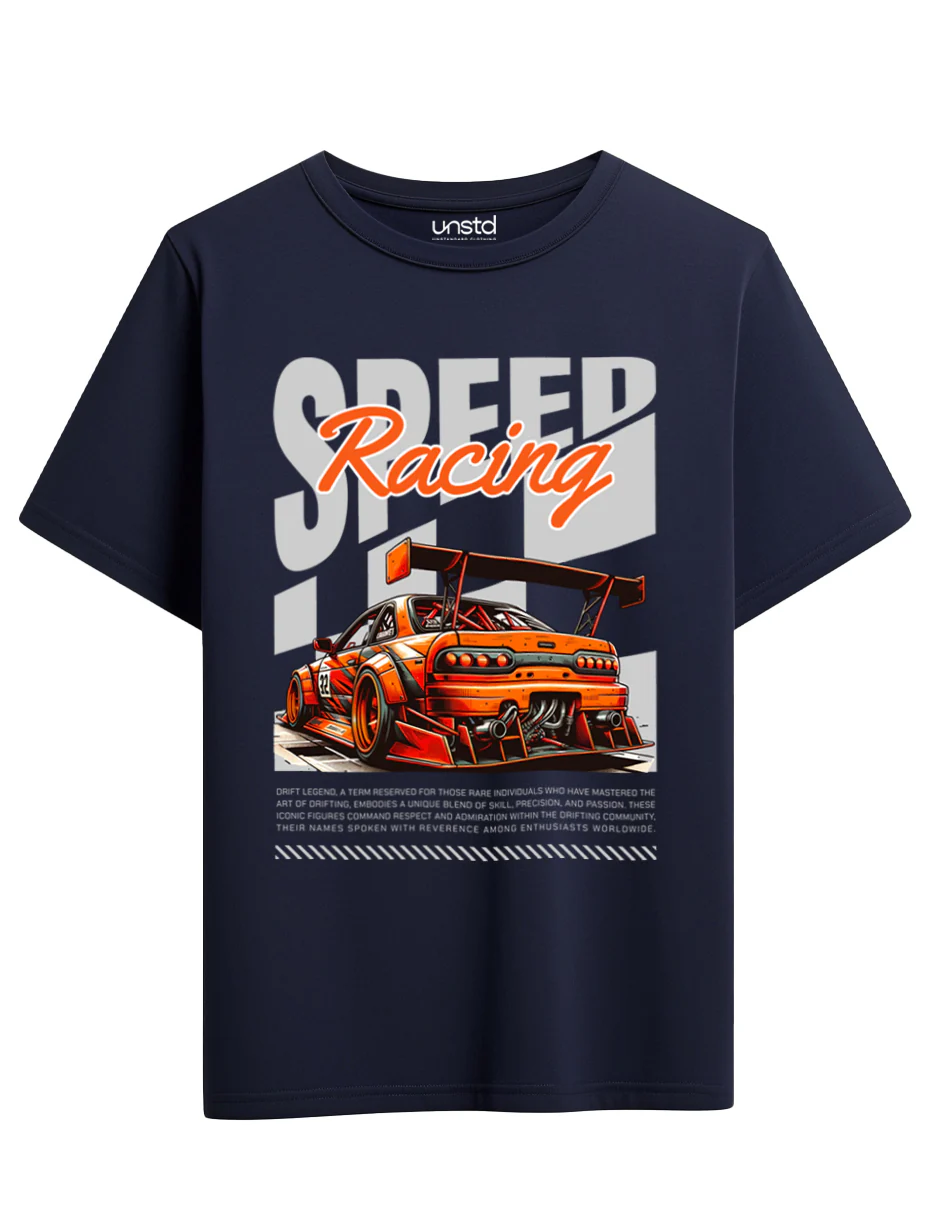 Speed Racing Plus Size T-Shirt - Image 3