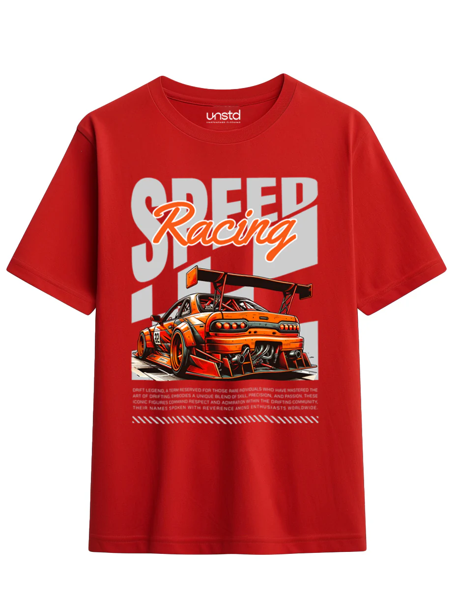 Speed Racing Plus Size T-Shirt - Image 4
