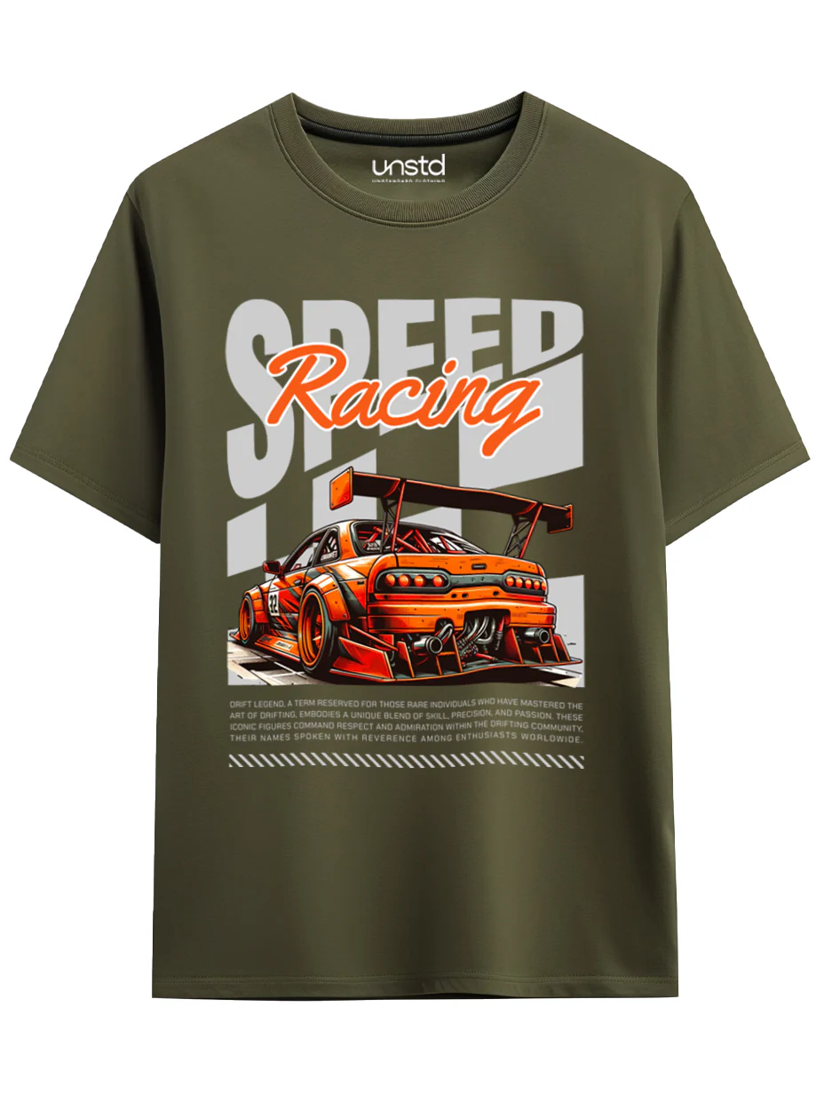 Speed Racing Plus Size T-Shirt - Image 6