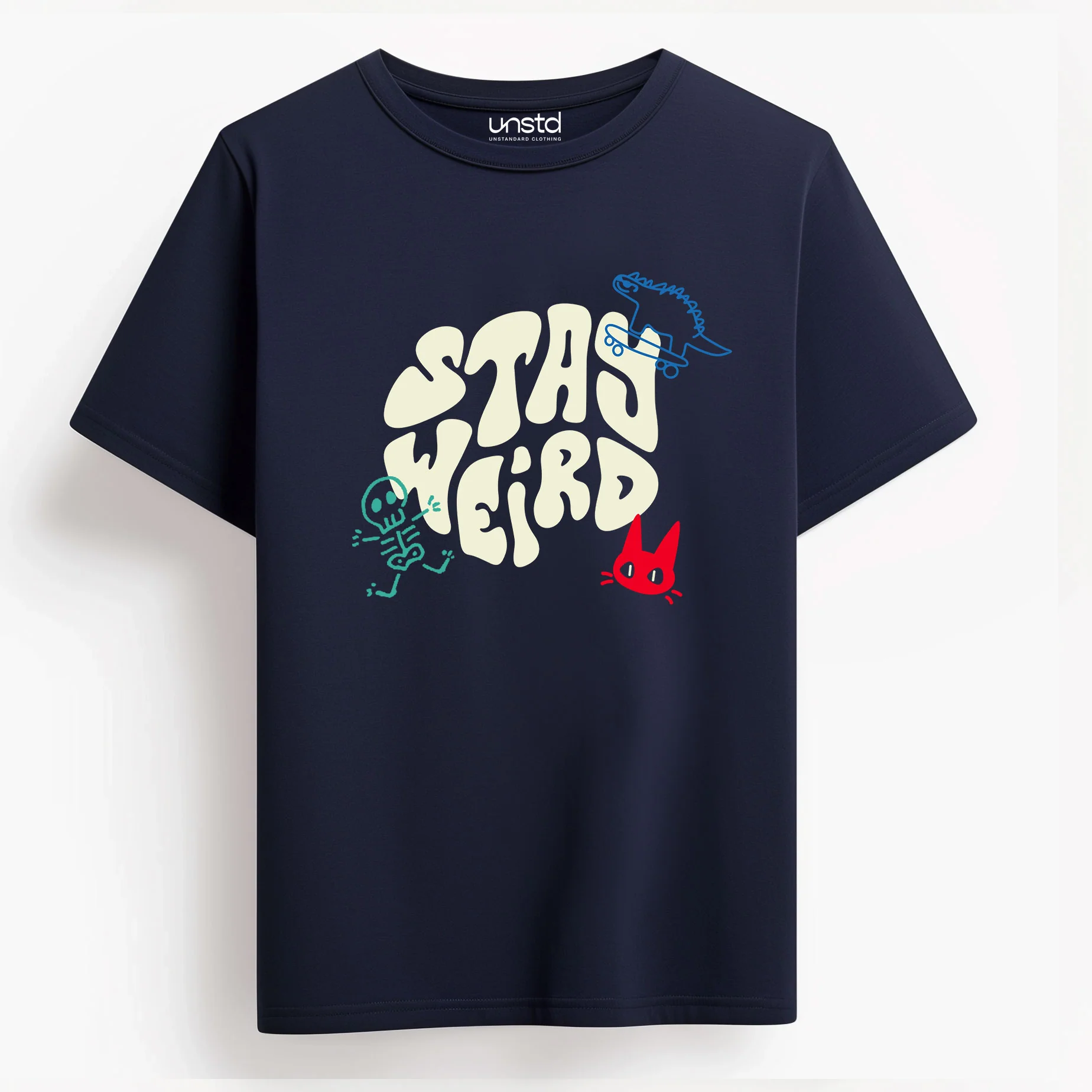 Stay Werid Plus Size T-shirt - Image 2