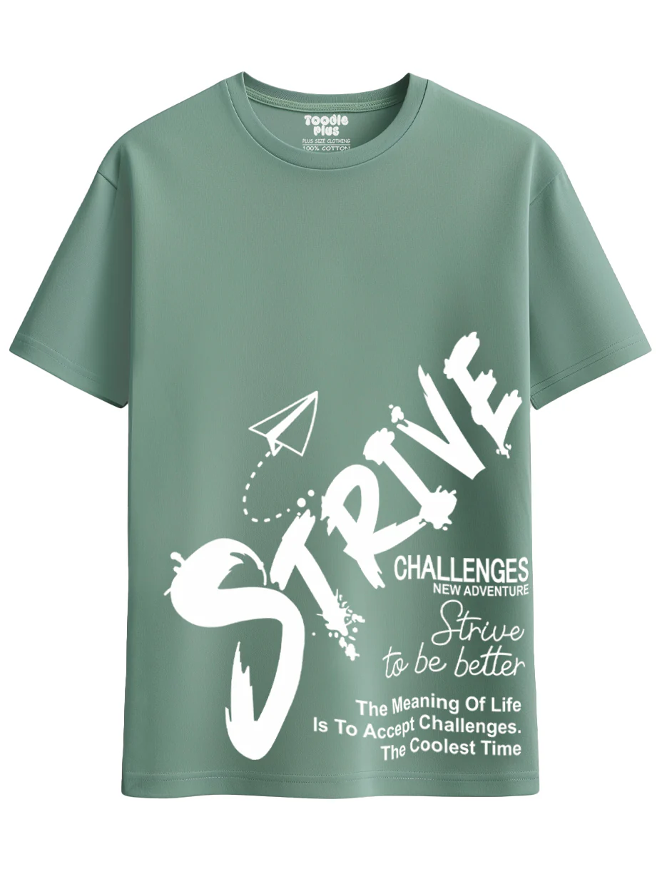 Strive Plus Size T-shirt - Image 2