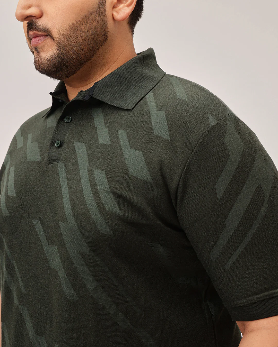 Structure texture plus size polo - Image 3